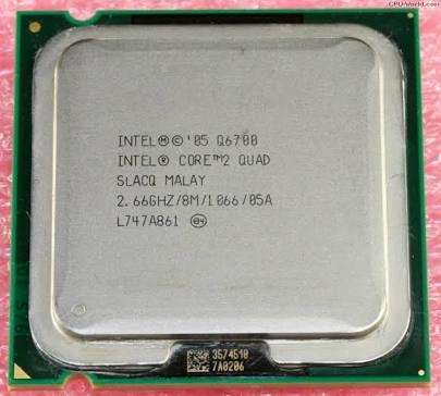 Intel Quad Processor Q6700 (8M Cache, 2.66 GHz, 1066 MHz FSB