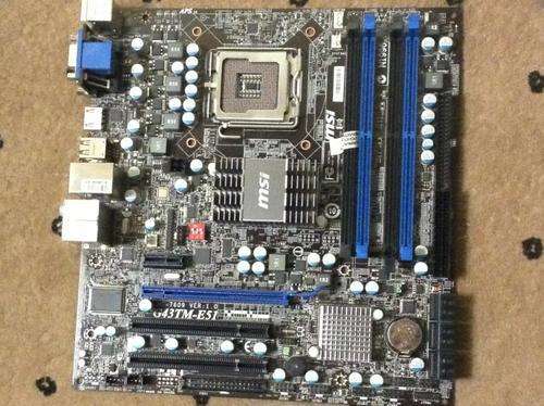 MSI G43TM-E51 775 mainboard for Quad cpu, HDMI OUT