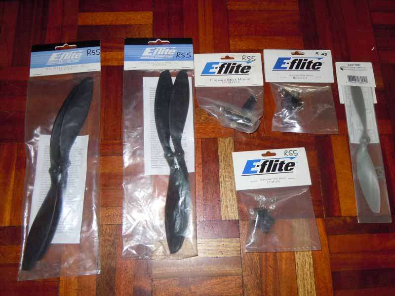 Brand new - Eflite parts worth over R250