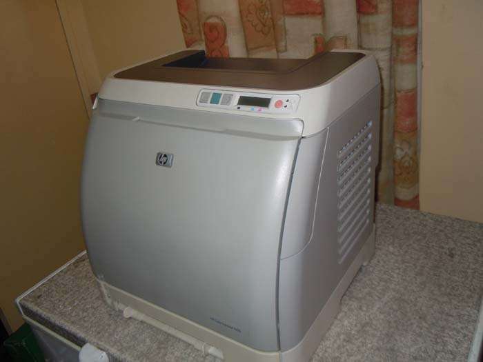 Bargain - Hp colour Laserjet Printer - good toner - see details