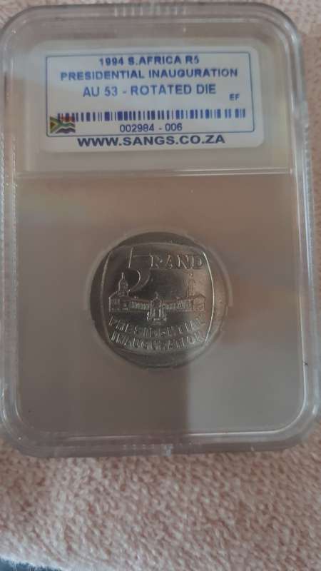 1994 Presidential Inaguration A53 Rotated die