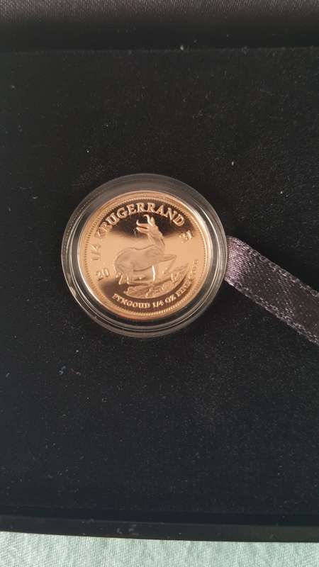 Kruger rand 1/4 proof