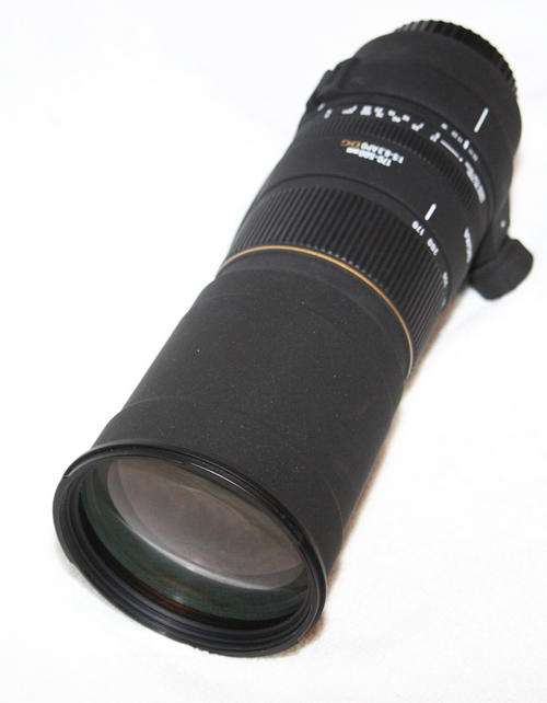 Sigma 170-500 1:5-6.3 APO DG Canon mount with lens bag