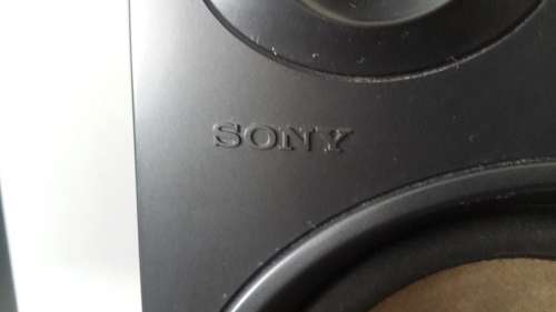 Pair Sony Twin Duct studio monitors