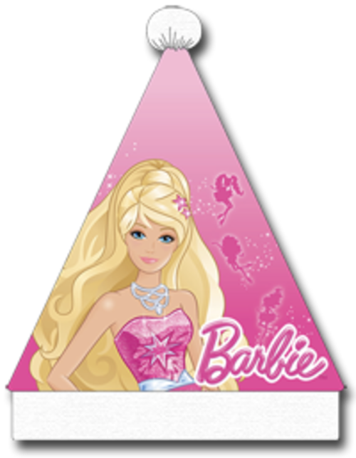 BARBIE CHRISTMAS HAT