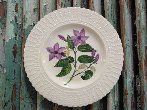 Royal Cauldon 'Rubber Vine Flower' Wall Plate