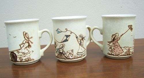 3 Ashdale Pottery Mugs