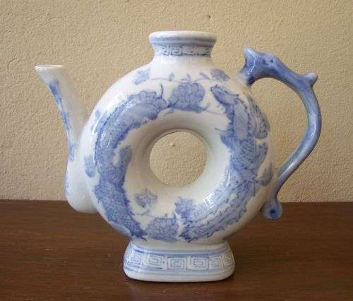 Blue & White Jug / Vase