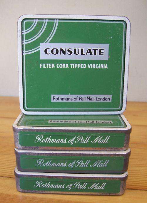 Consulate Filter Tipped Tins