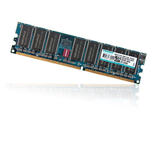512Mb of DDR-400 Kingmax  Ram