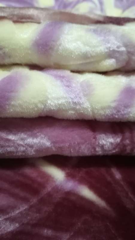 Luxury Mink Embossed Double Blanket Petal