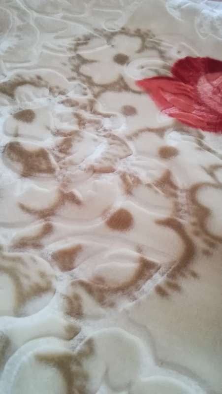 Luxury Mink Embossed Double Blanket Petal
