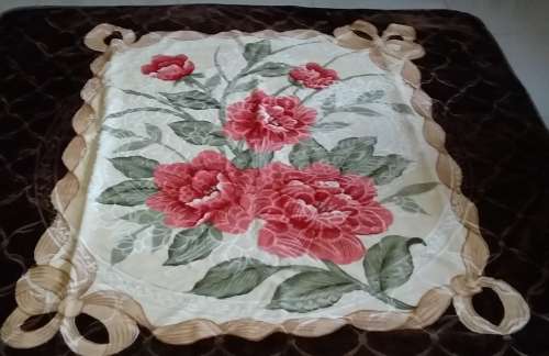 Luxury Assorted A Mink Embossed Double Blanket Petal