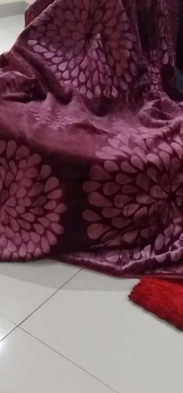 Luxurious Original Mink Embossed Blanket Queen