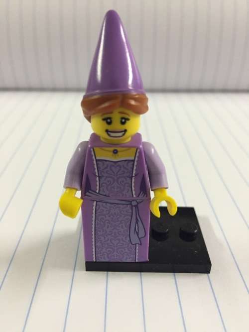 LEGO Incomplete figures/parts: Fairytail Princess - Series 12 - Missing frog.