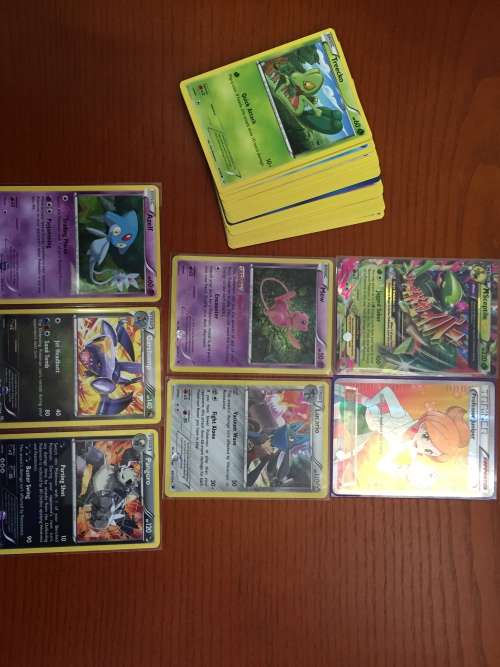 Pokemon TCG 50 CARD LOT: Guaranteed: FULL ART + EX/BREAK, Rare, Holo, Common, Uncommon.