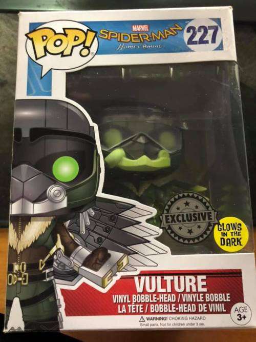 Funko Pop! - Marvel - Spiderman Homecoming - Vulture - Glow In The Dark