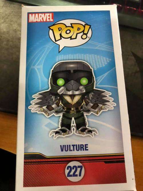 Funko Pop! - Marvel - Spiderman Homecoming - Vulture - Glow In The Dark