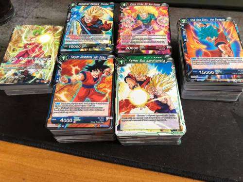 Dragon Ball Z Trading Card Collection (For DBZ, Dragon Ball Super, DBGT and Dragon Ball) over 800