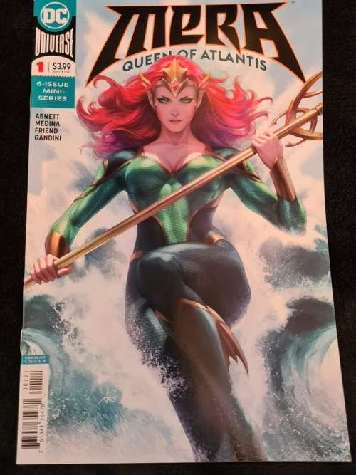DC Comics - Mera: Queen of Atlantis #1 - Artgerm Variant + One Free Comic