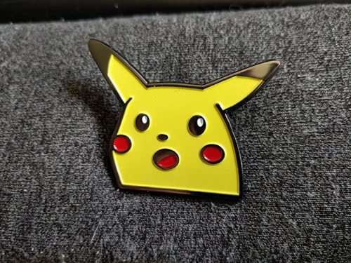 Enamel Badges - Meme - Pokemon - Shocked Pikachu
