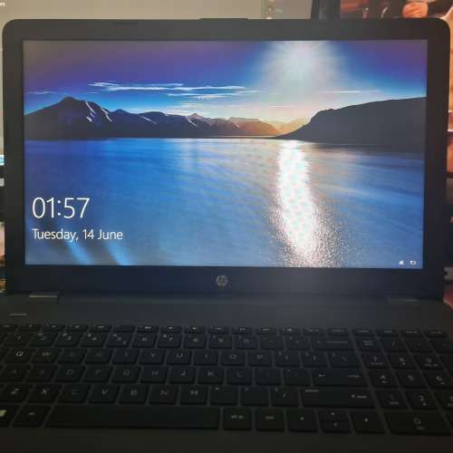 HP 255 G6 AMD E2-9000 15.6` Notebook laptop + Power cable - No box - quick 1 day auction