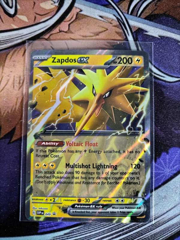 Pokemon Trading Card Game - Zapdos Ex #49 - English