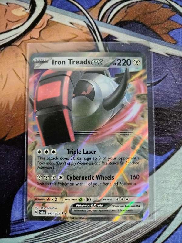 Pokemon Trading Card Game - Iron Treads Ex #143 - English