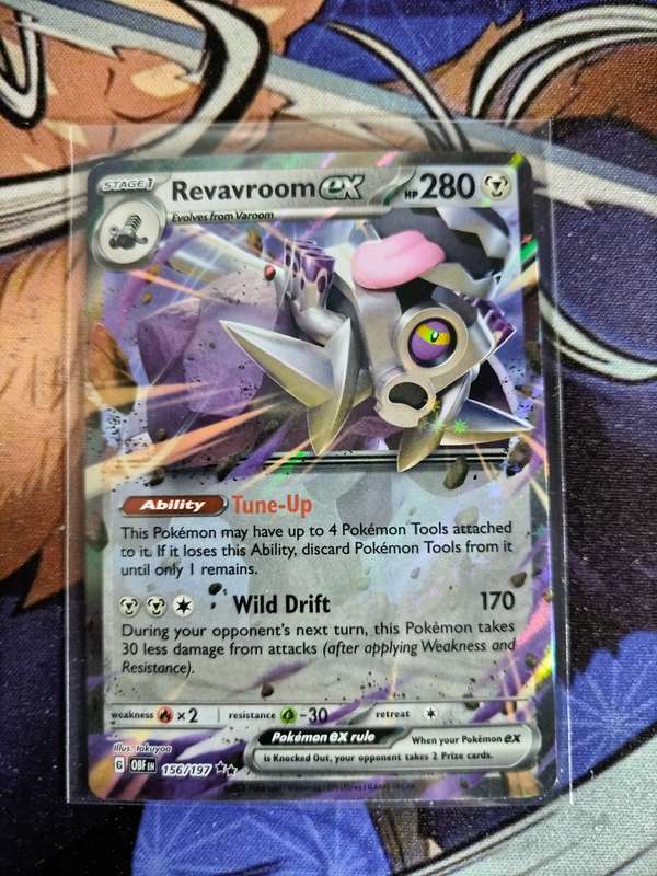 Pokemon Trading Card Game - Revavroom Ex #156 - English