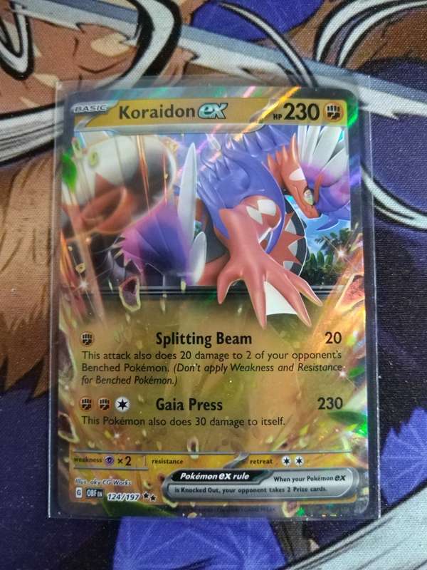 Pokemon Trading Card Game - Koraidon Ex #124 - English