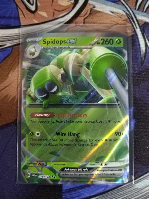 Pokemon Trading Card Game - Spidops Ex #19 - English