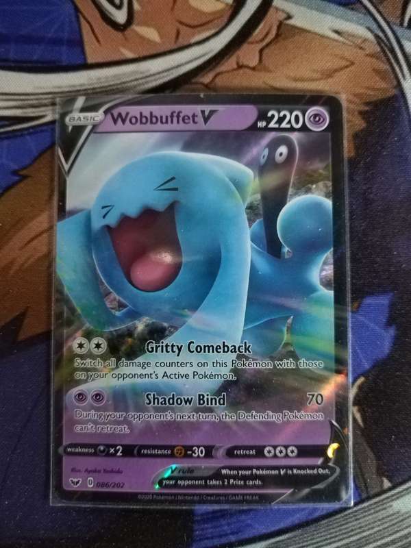 Pokemon Trading Card Game - Wobbuffet V #86 - English