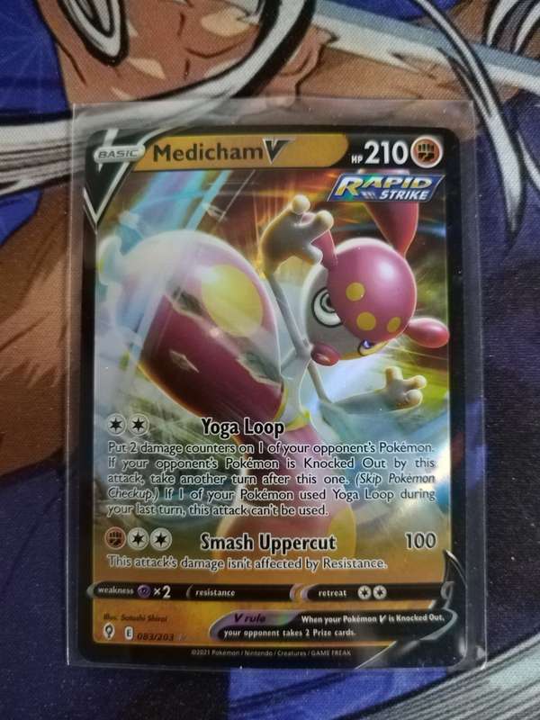 Pokemon Trading Card Game - Medicham V #83 - English