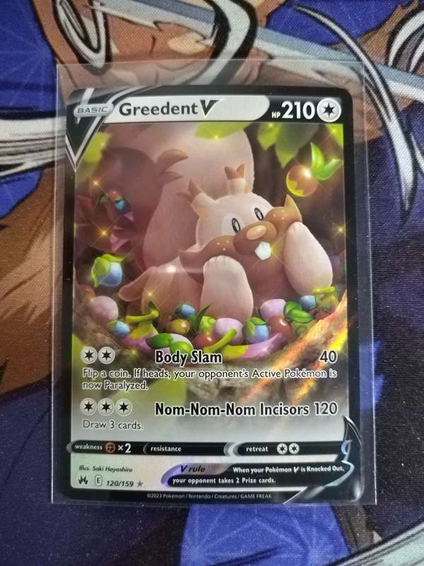 Pokemon Trading Card Game - Greedent V #120 - English