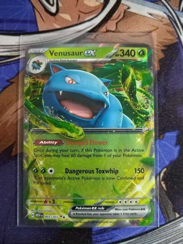 Pokemon Trading Card Game - Venusaur Ex #3 - English