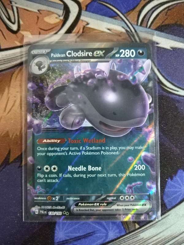 Pokemon Trading Card Game - Paldean Clodsire Ex [Holo] #130 - English