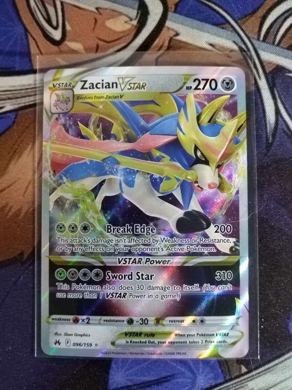 Pokemon Trading Card Game - Zacian VSTAR #96 - English