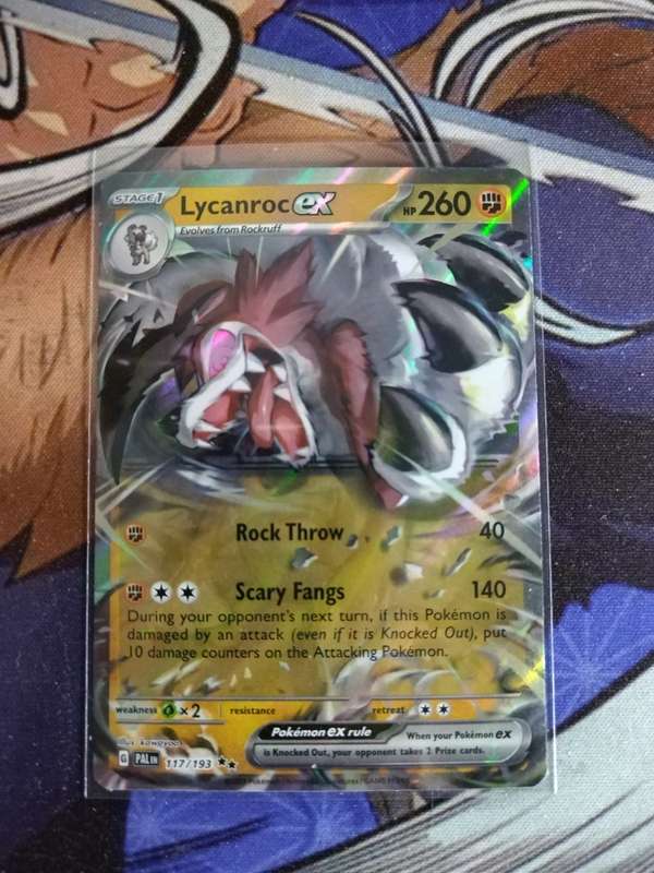 Pokemon Trading Card Game - Lycanroc Ex [Holo] #117 - English