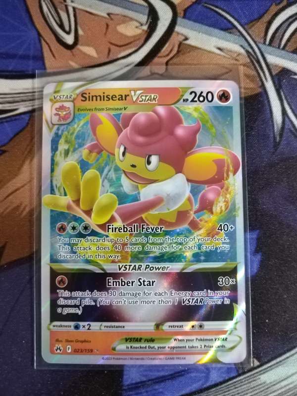 Pokemon Trading Card Game - Simisear VSTAR #23 - English