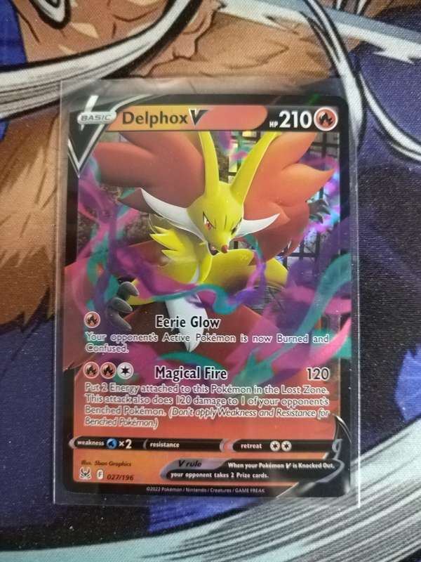 Pokemon Trading Card Game - Delphox V #27 - English