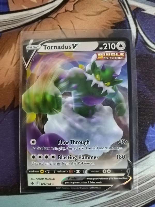 Pokemon Trading Card Game - Tornadus V #124 - English