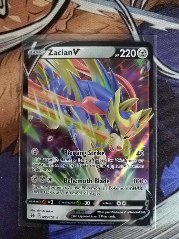 Pokemon Trading Card Game - Zacian V #95 - English