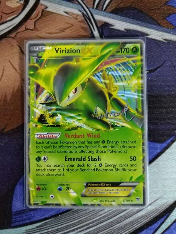 Pokemon Trading Card Game - Virizion Ex #9 - English