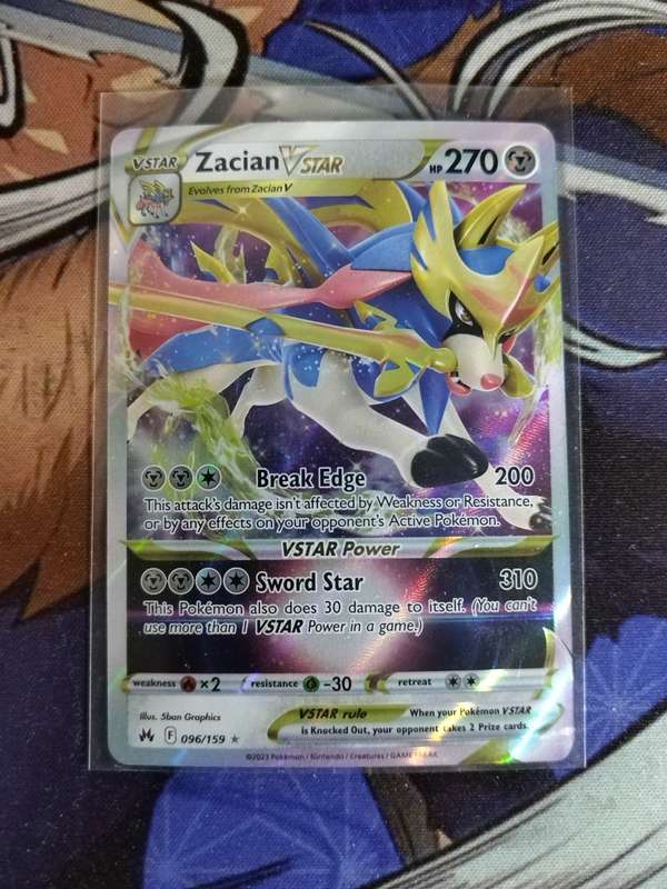 Pokemon Trading Card Game - Zacian VSTAR #96 - English