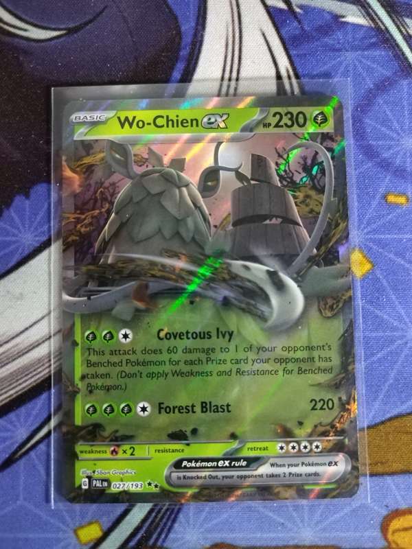 Pokemon Trading Card Game - Wo-Chien Ex [Holo] #27 - English