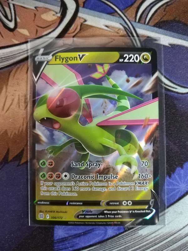 Pokemon Trading Card Game - Flygon V #106 - English