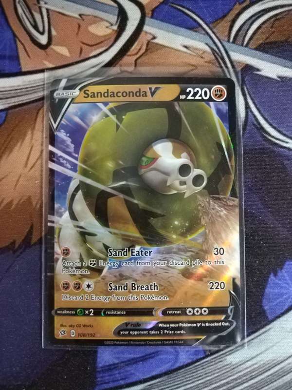 Pokemon Trading Card Game - Sandaconda V #108 - English
