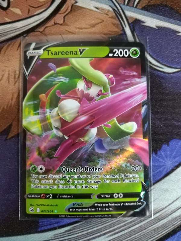 Pokemon Trading Card Game - Tsareena V #21 - English