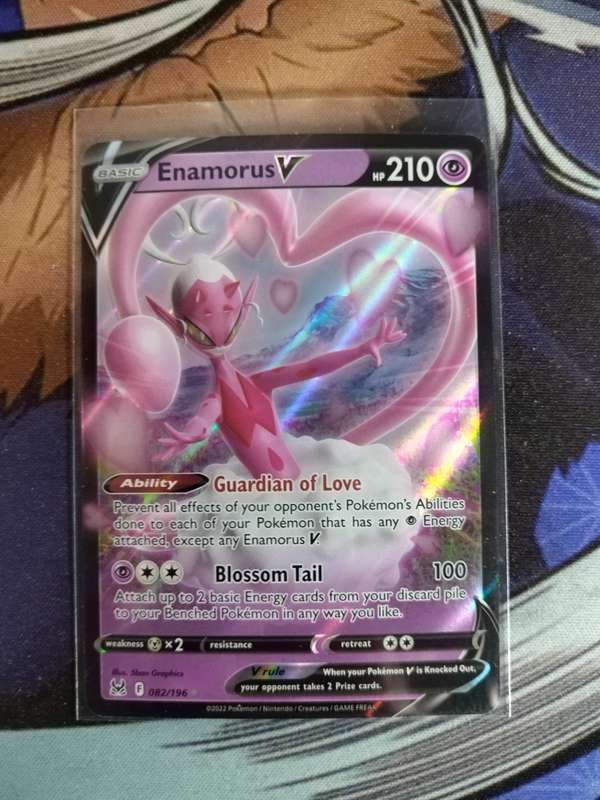 Pokemon Trading Card Game - Enamorus V #82 - English