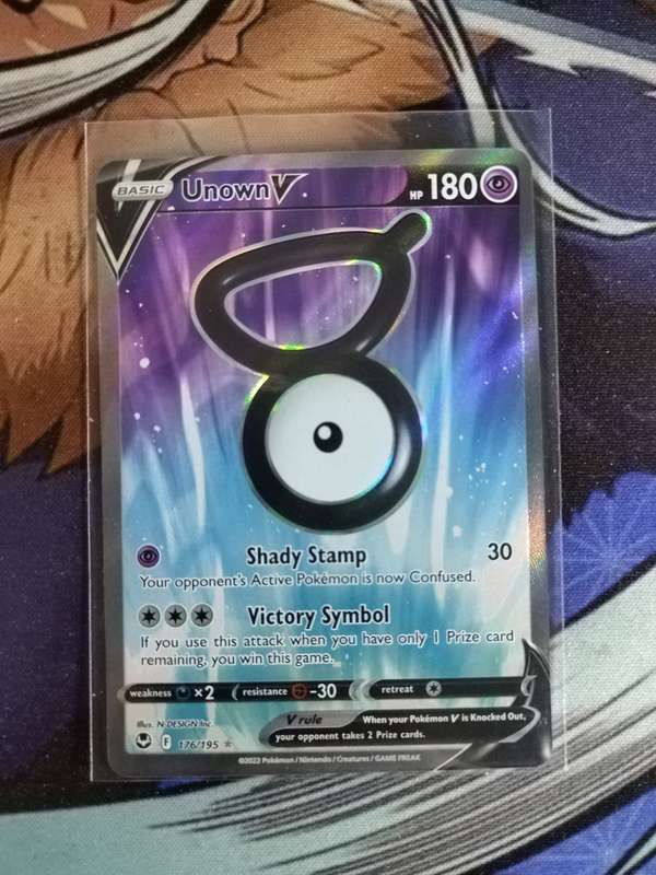 Pokemon Trading Card Game - Unown V #176 - English
